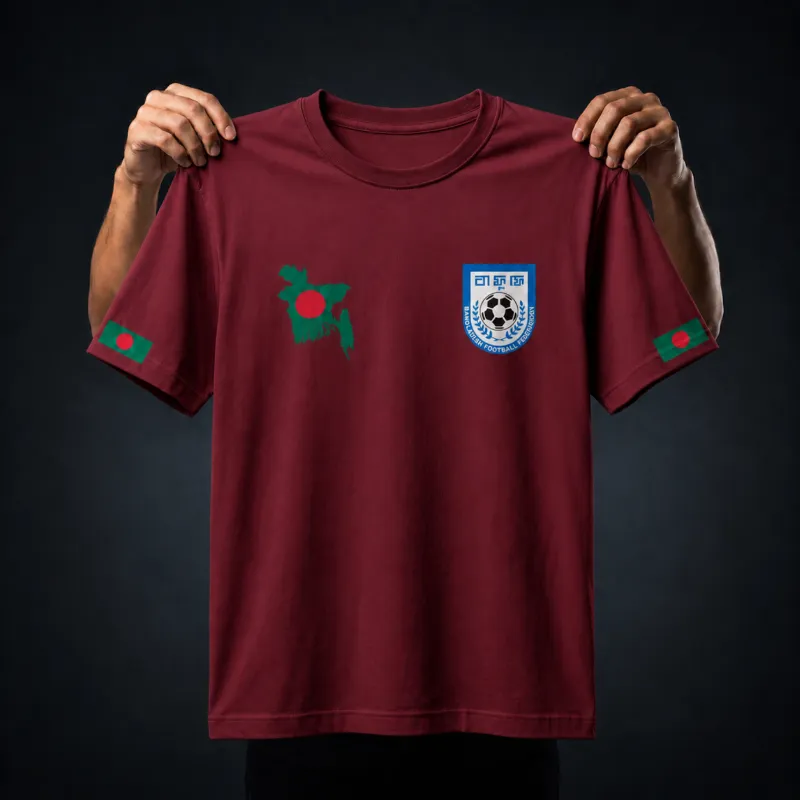 Bangladesh Football Edition Premium Drop-Shoulder
