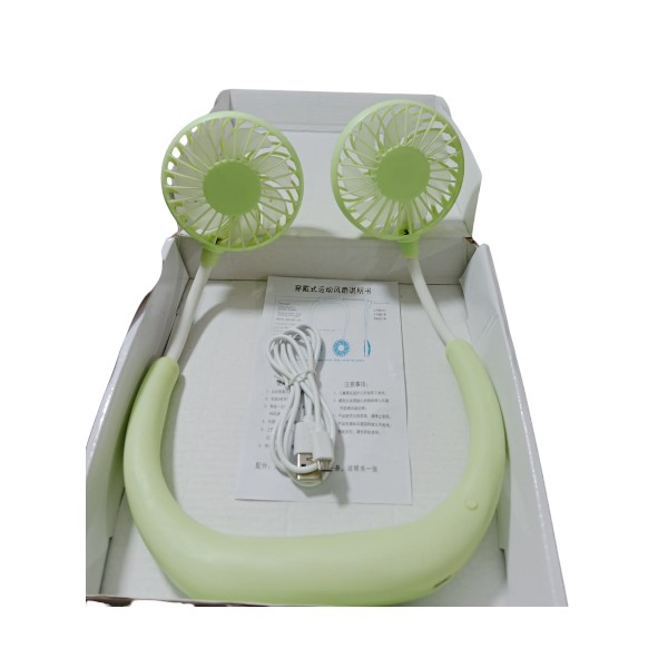 Portable Neck Fans Mini Cooling Fans Rechargeable Fans 360 Degree Free Rotation for Traveling, Sport