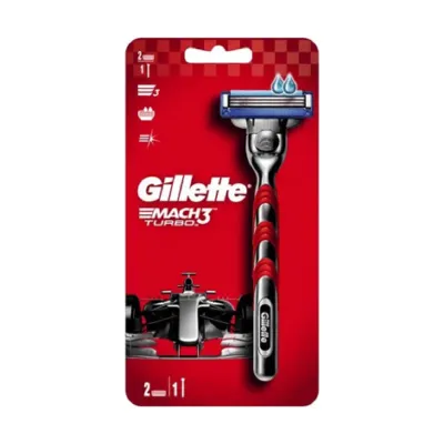 Gillette Mach3 Turbo Men 2 Blads (UK)