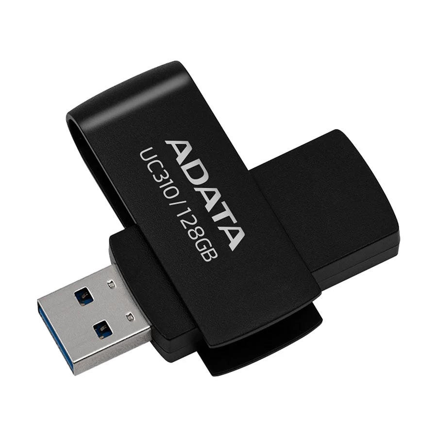 ADATA UC310 128GB USB 3.2 Black Pen Drive