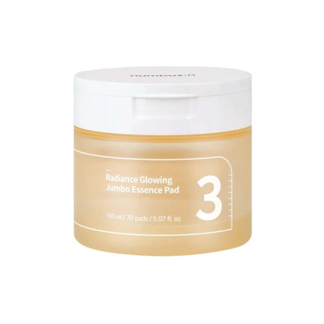Numbuzin No.3 Radiance Glowing Jumbo Essence Pad 150ml (Korea)