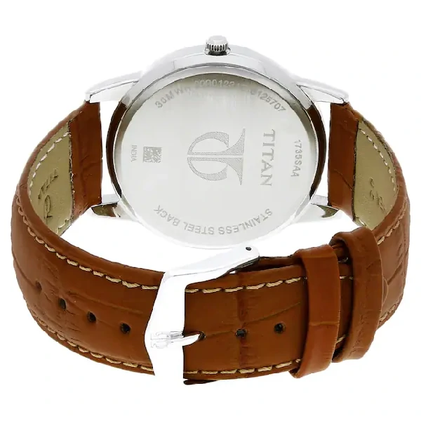 Titan Leather Belt Men’s Watch – (1735SL01)