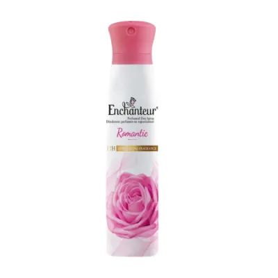 Enchanteur Romantic Perfumed Deo Spray 150ml (Indonesia)