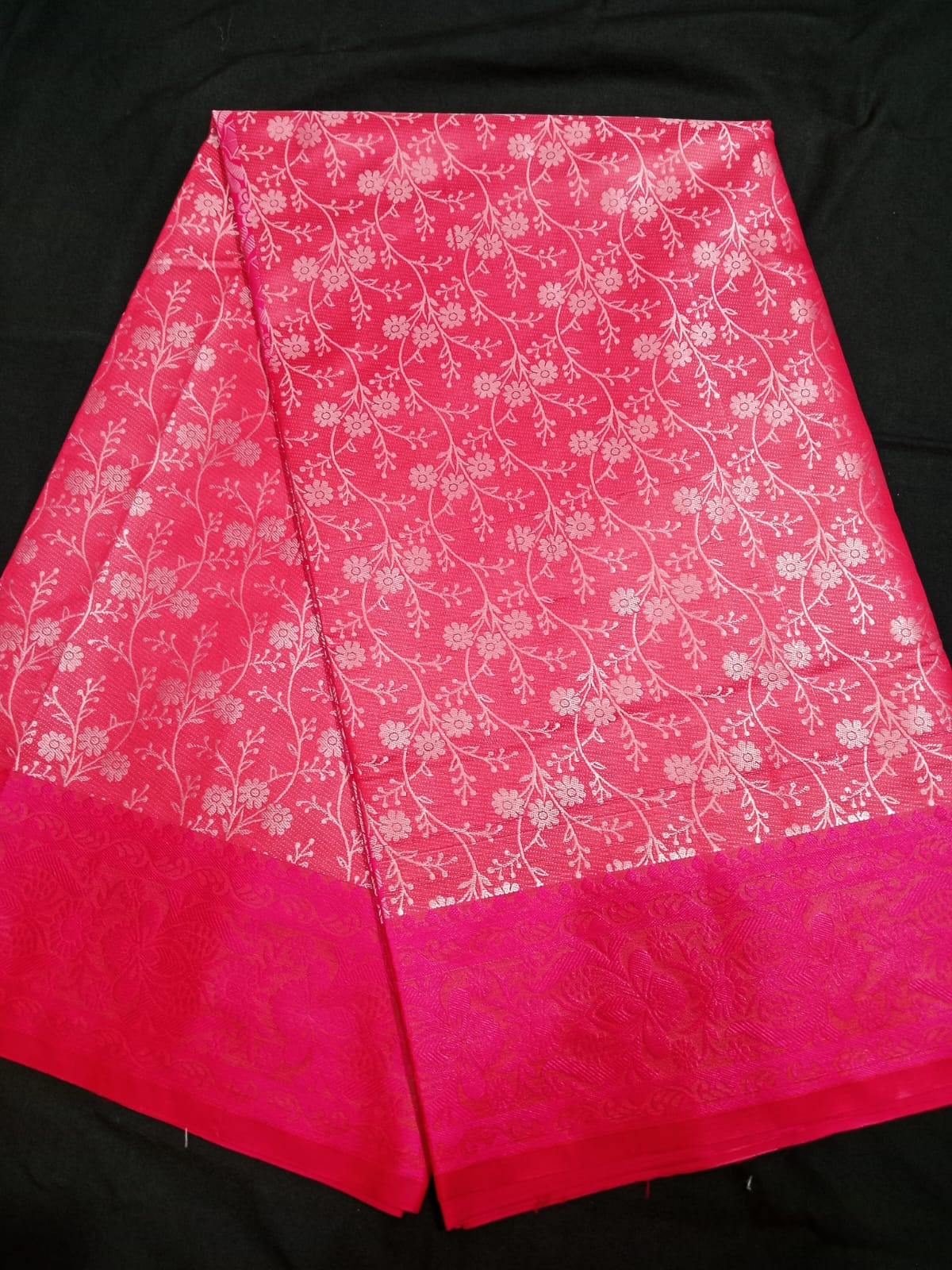 Kanjivaram Katan Saree with Zari Work and Blouse Piece, 6 Colours