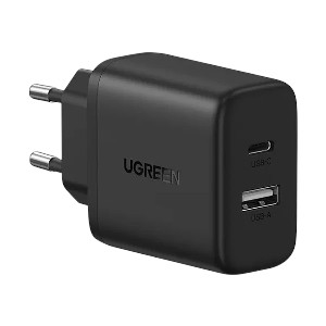 Ugreen X227 USB & USB-C 20W Black Charger