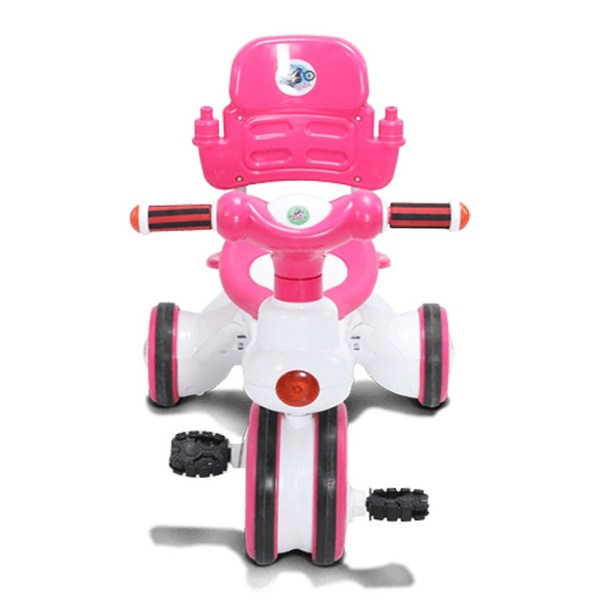 Rock Rider With Backrest 3Y Pink