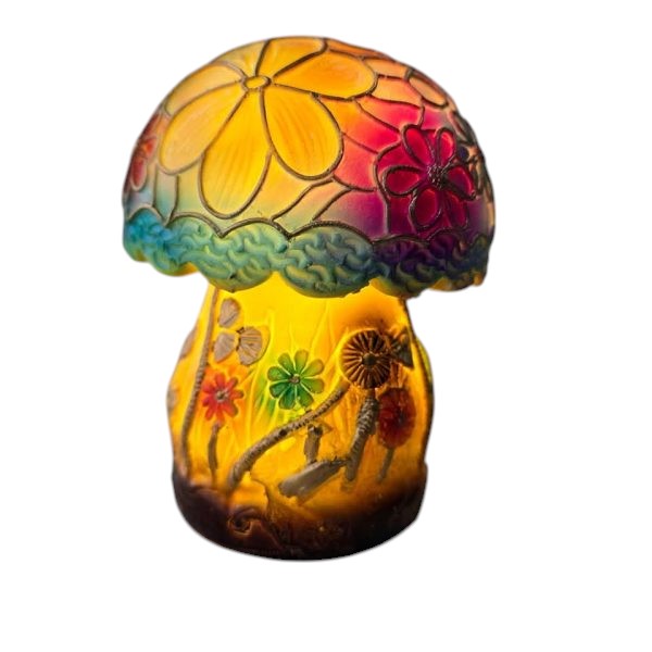 Corner Table Lamp Mushroom