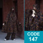 Elegant Palazzo long Khimar Set