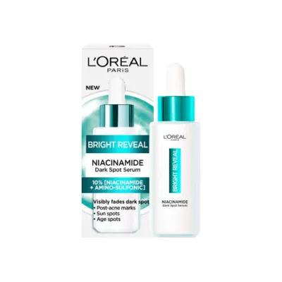 L'Oreal Bright Reveal Niacinamide Dark Spot Serum 30ml (Germany)