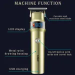VGR V-991 Trimmer with 5W USB Smart Digital Display