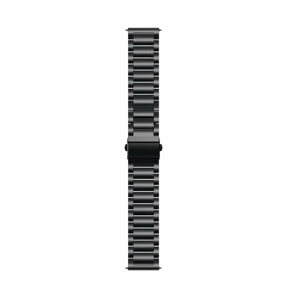 22mm Metal Strap For Smartwatch – Black