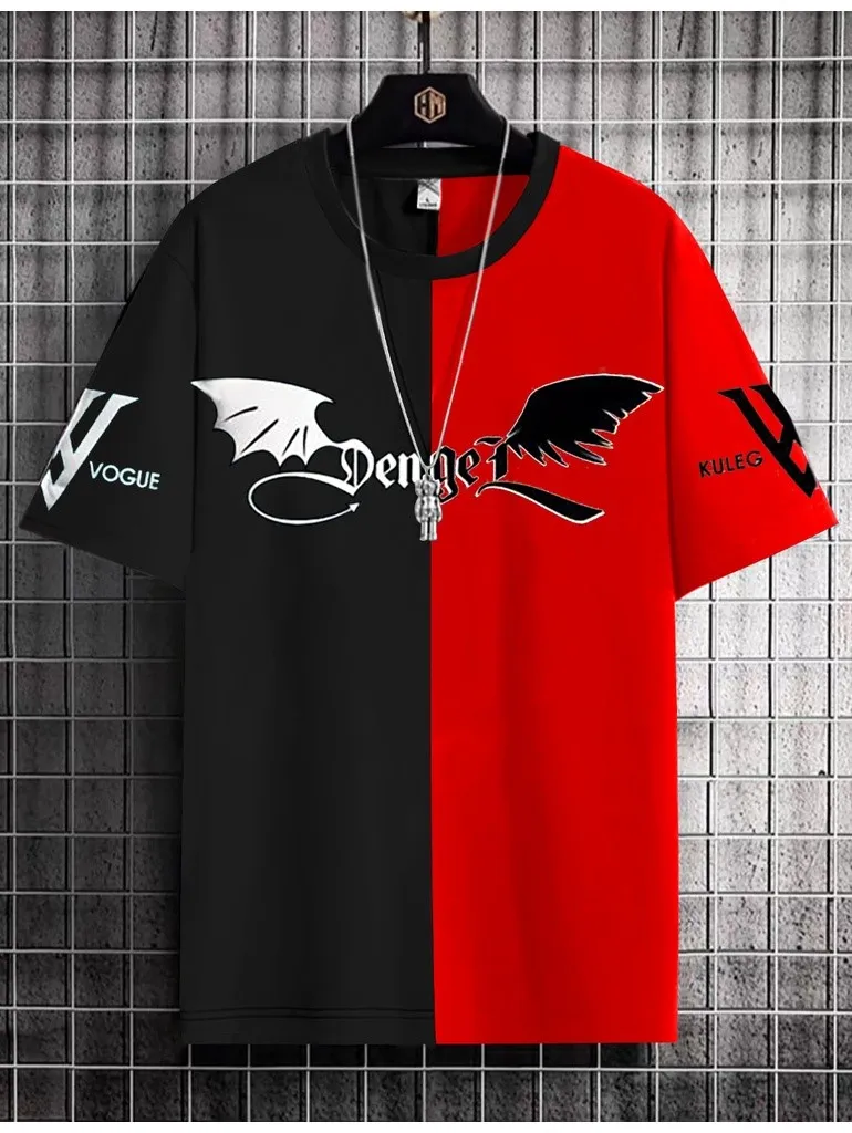 Men's Drop Shoulder T-Shirt in Cotton Mix Mesh, 190+ GSM
