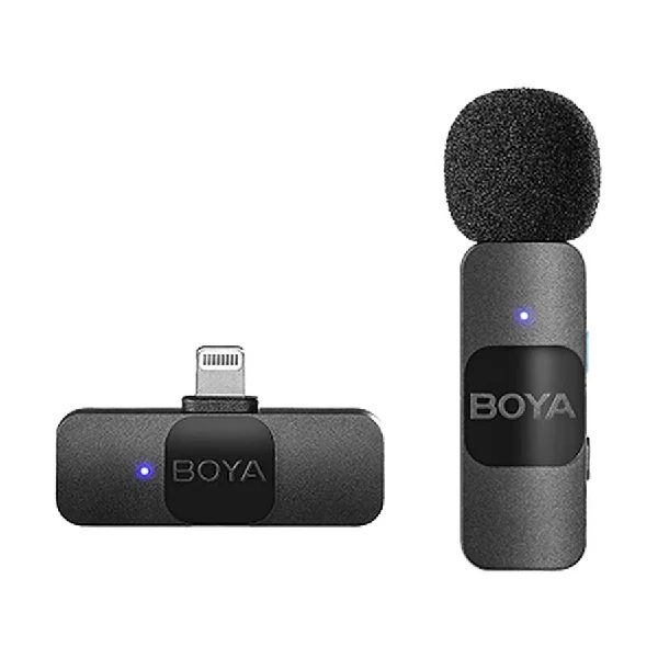 BOYA BY-V1 2.4GHz Wireless Microphone System for iPhone (1:1)