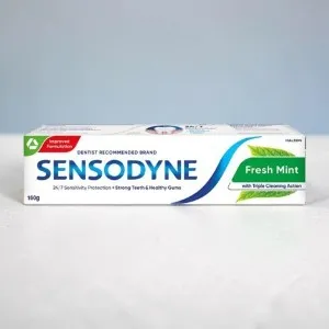 Sensodyne Fresh Mint with Triple Cleaning Action Toothpaste 160ml (Thailand)