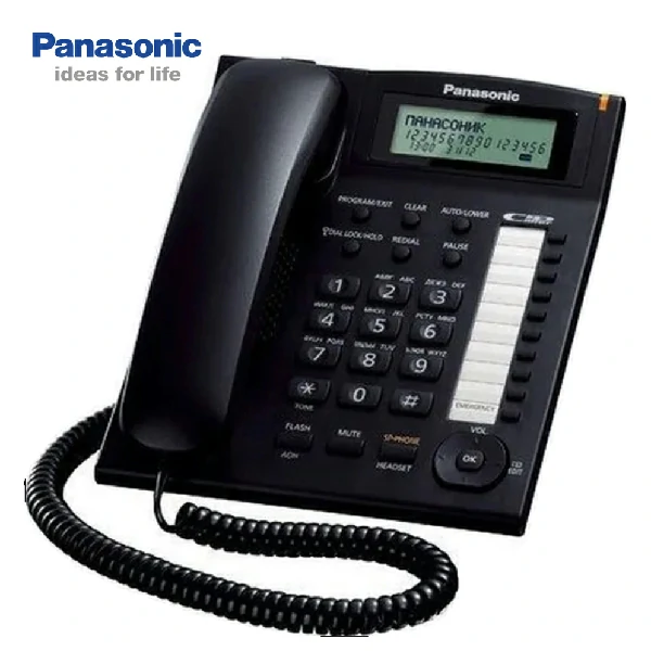 Panasonic KX-TS880MX Single Line Multifunctional Corded Landline Phone