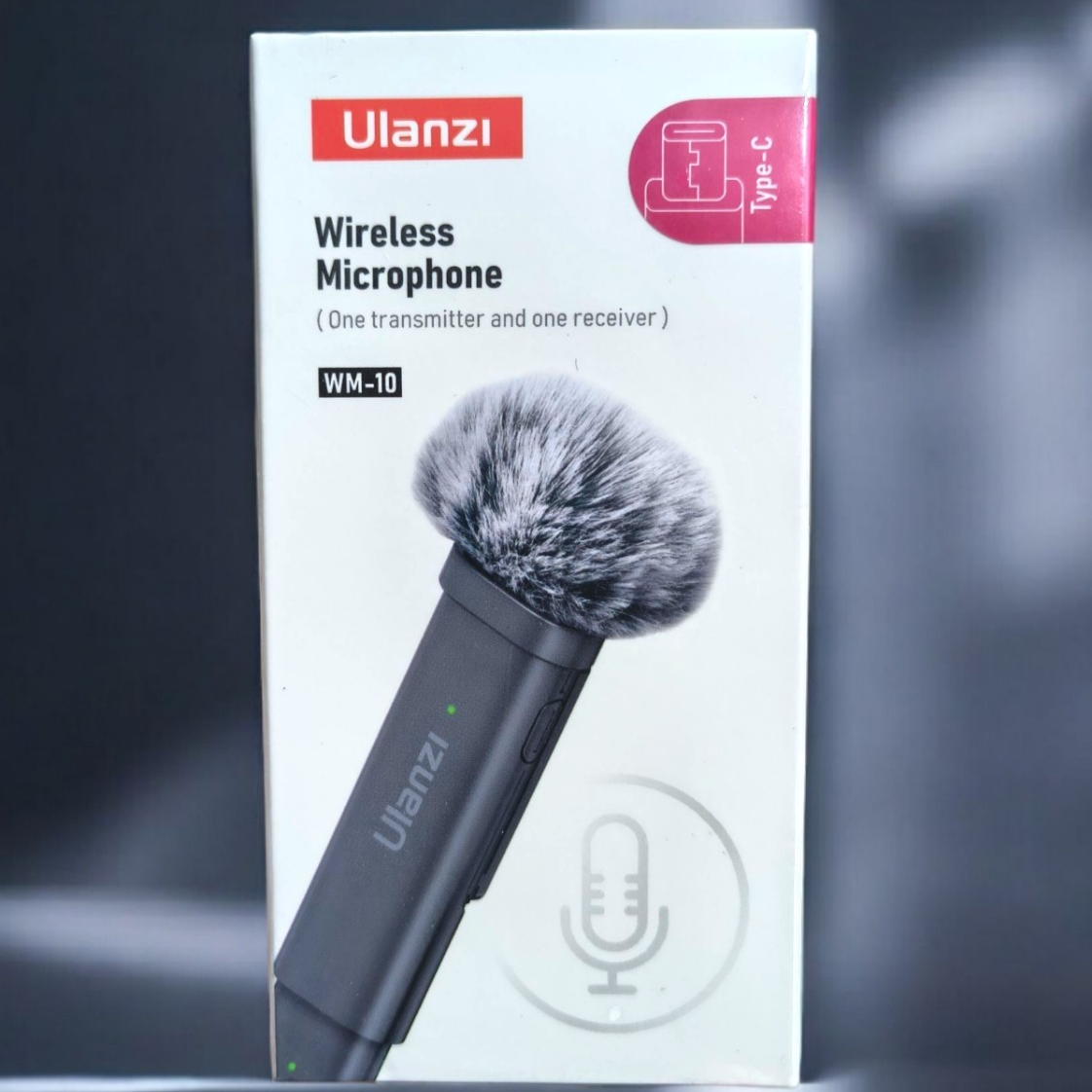 Ulanzi WM - 10 Wireless Clip - on Microphone for Smartphone or Tablet