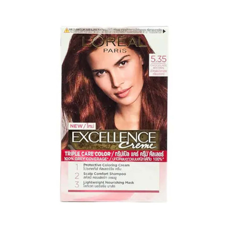 L'Oreal Excellence Hair Color- 5.3 Choccolate Brown (China)