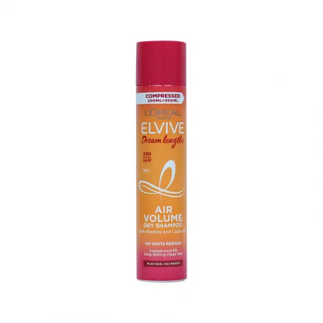 Loreal Paris Elvive Dream Lengths Air Volume Dry Shampoo 200ml (France)