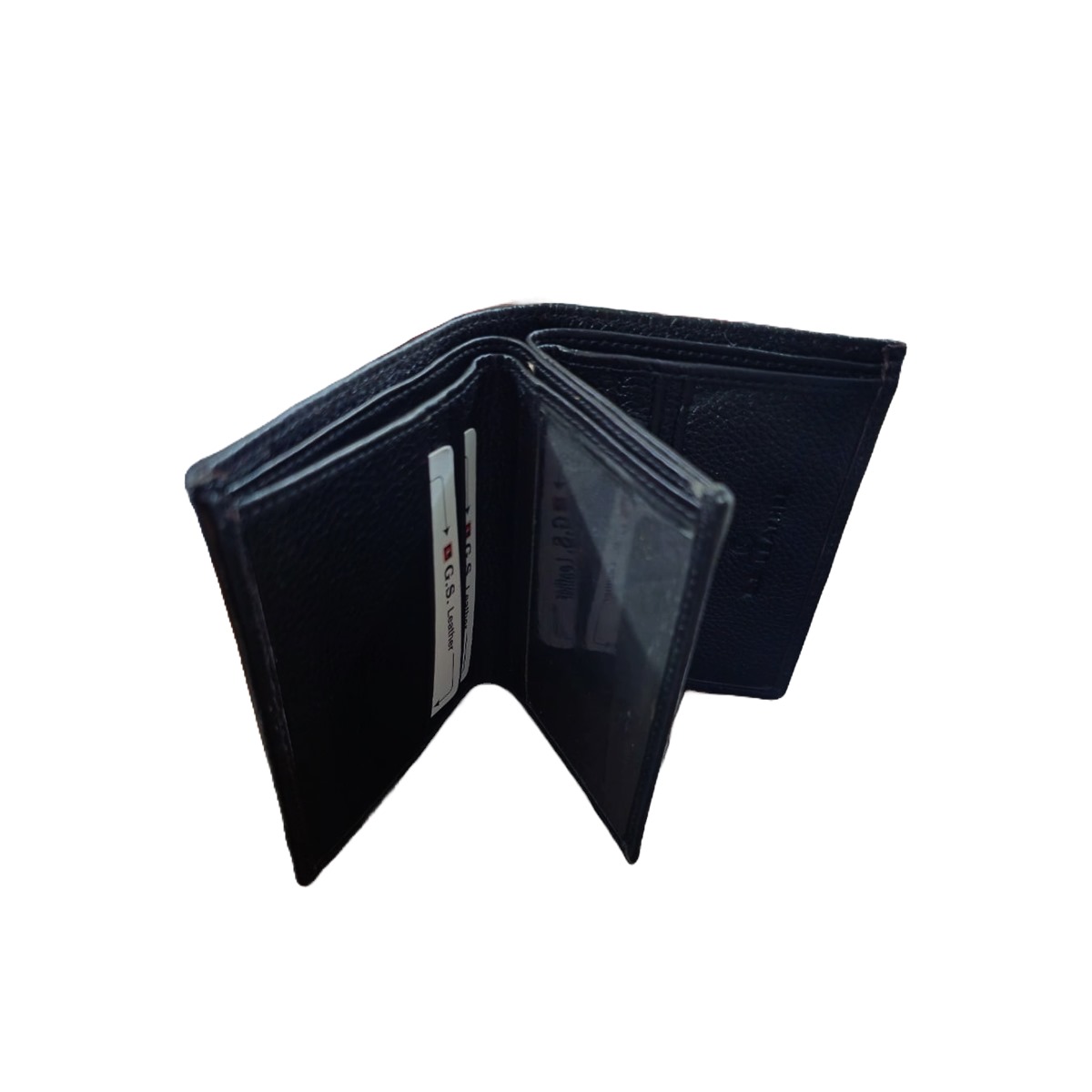 Leather Wallet for Men Black