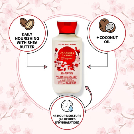 Bath & Body Works Japanese Cherry Blossom Body Lotion 236 ml (USA)