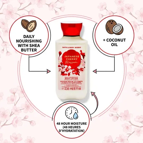 Bath & Body Works Japanese Cherry Blossom Body Lotion 236 ml (USA)