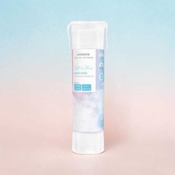 Watsons Love My Softness Soft & Care Round Puffs (China)