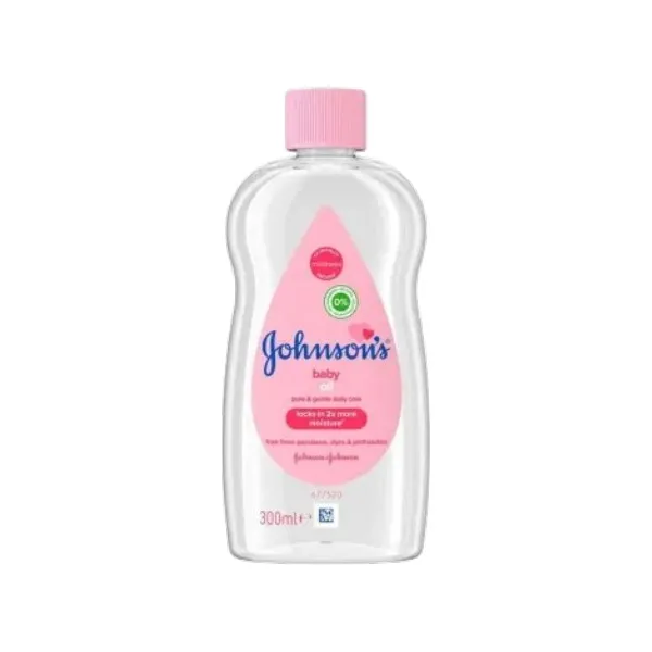 Johnson's Pure & Gentle Daily Care Baby Oil 300ml (EU)
