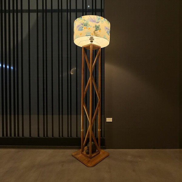 Wooden Floor Lamp/ Stand Lamp/ Home Decor
