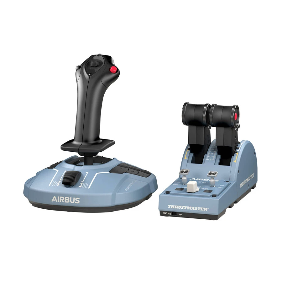 Thrustmaster TCA Officer Pack Airbus Edition Flightstick & Throttle