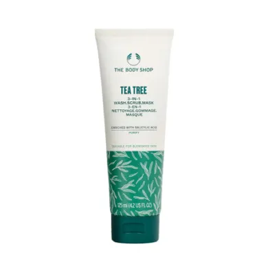 The Body Shop Tea Tree 3-in-1 Wash Scrub & Mask 125ml (Poland)