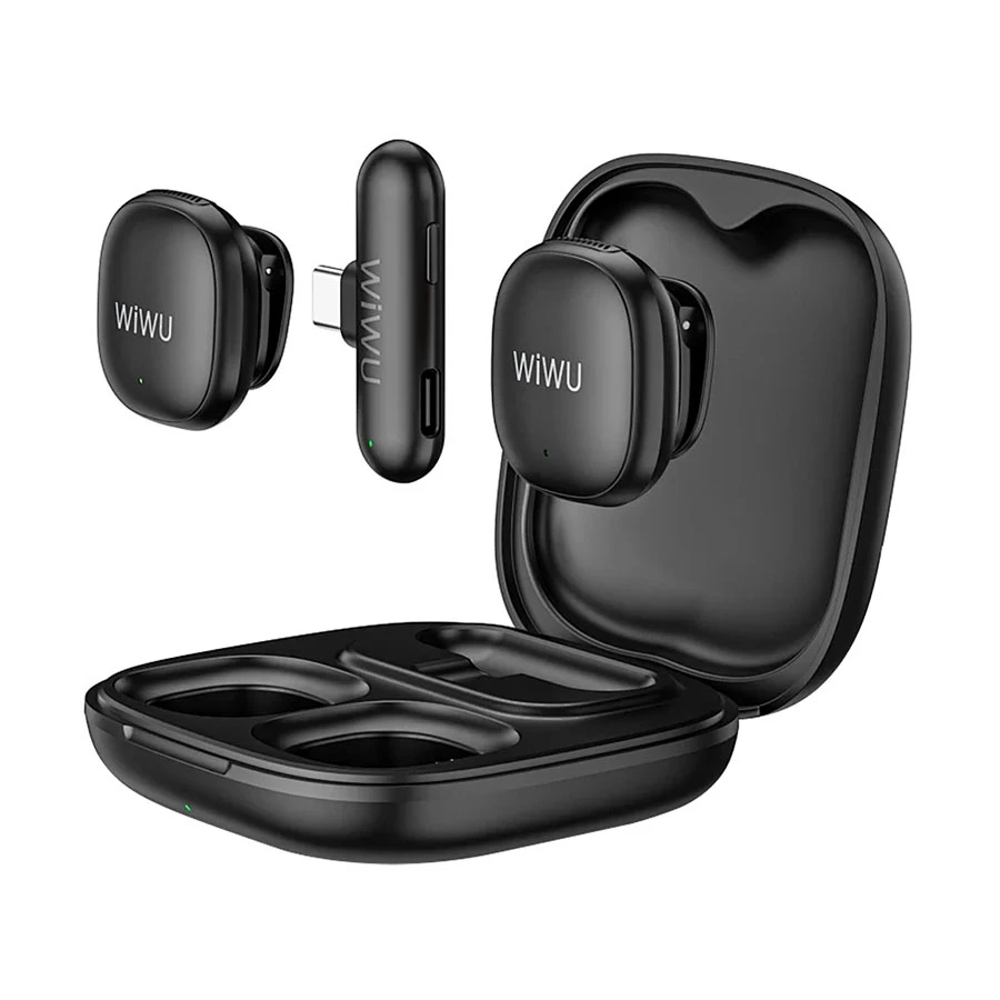 WiWU Wi-WM006 Dual AI Powered ANC Wireless Microphone for Type-C