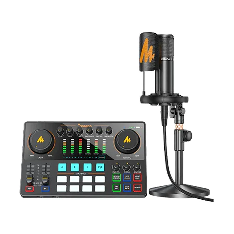 Maono Maonocaster AME2A Integrated Audio Production Studio, Black