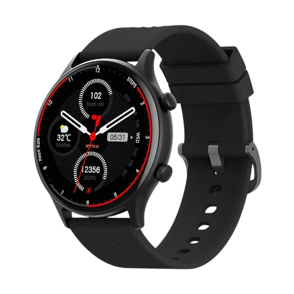 Xtra Active R16 Bluetooth Calling Black Smart Watch