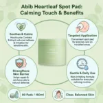 Abib Heartleaf Spot Calming Touch 80 Pads (Korea)