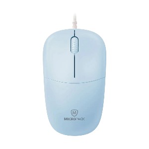 Micropack M-105 Silent Blue Wired Optical Mouse