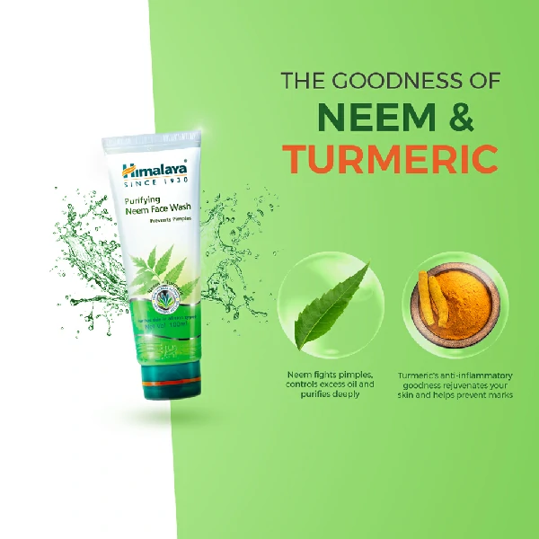 Himalaya Purifying Neem Face Wash (50ml)