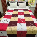 Soft Twill Cotton AC Katha Light Quilt for Bed, 6 Colours