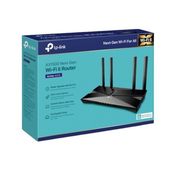 Archer AX15 New AX1500 Wi-Fi 6 Router