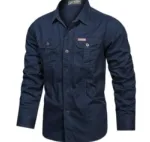 Full sleeves double pocket panel Shirt