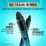 Lakeme 9to5 Eyeconic Smokey Kajal - Black (India)