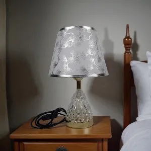 Qulik Crystal Bloom Modern Decorative Table Lamp (QL-JT01)