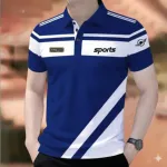 Men's Half Sleeve Cotton Polo Shirt, Size XL, 5 Colours