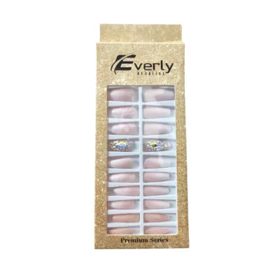 Everly Natural Fake Nails 24pcs - L110 (China)