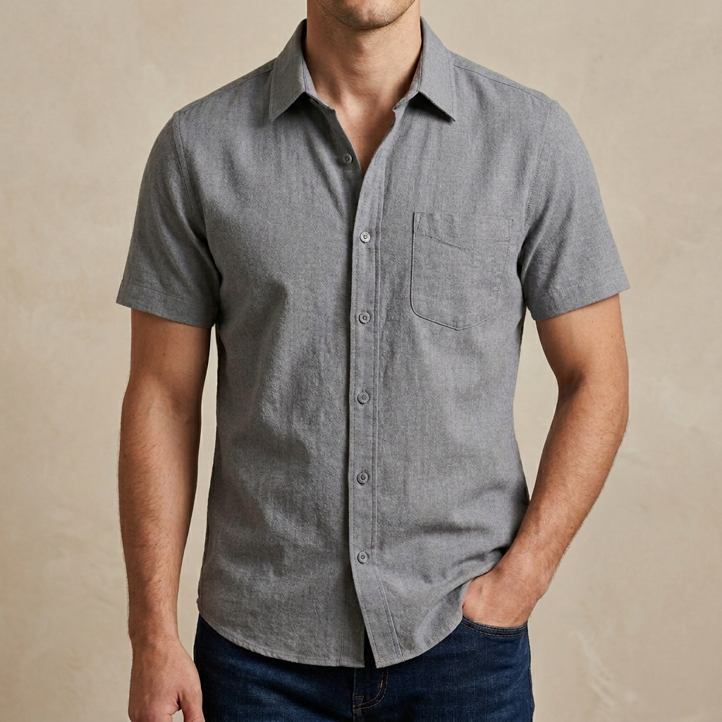 kaizar cotton Half Sleev Shirt For Men's