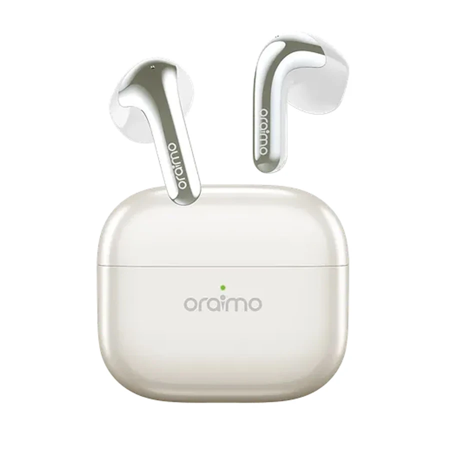 Oraimo SpaceBuds Fit ANC Cloud Dancer TWS Bluetooth Earbuds