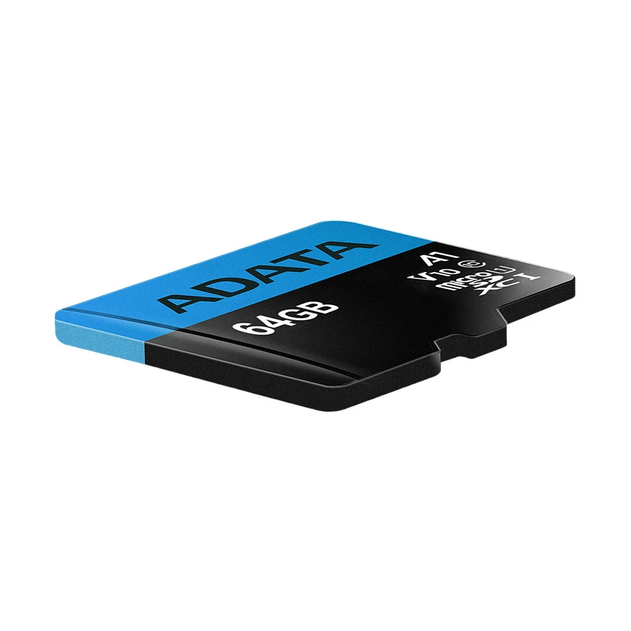 ADATA 64GB Micro SD Class-10 Memory Card with Adapter
