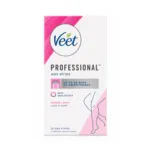 Veet Professional Wax Strips Legs & Body Normal Skin 20 wax (France)