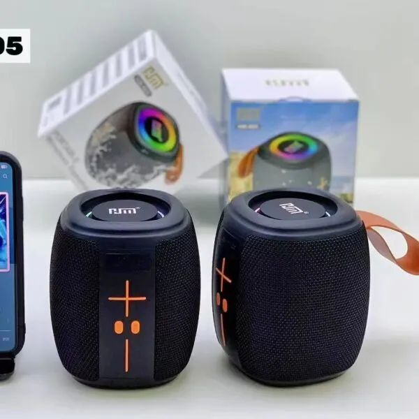 HM-805 Portable Bluetooth Speaker with RGB (Black)