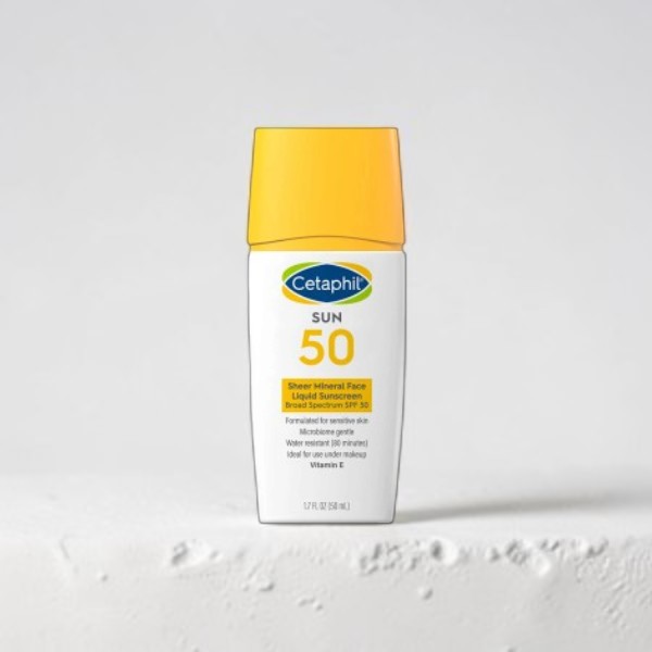 Cetaphil Sheer Mineral Face Liquid Sunscreen SPF50 50ml (USA)