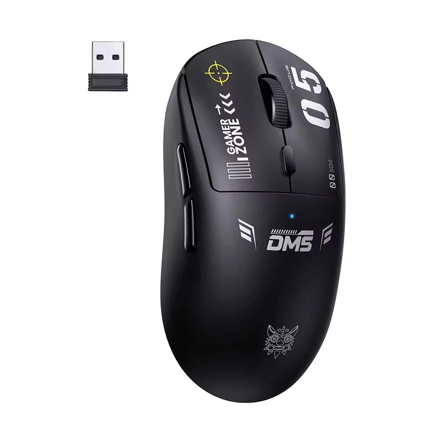 Onikuma DM05 Tri-Mode Wireless Black Gaming Mouse